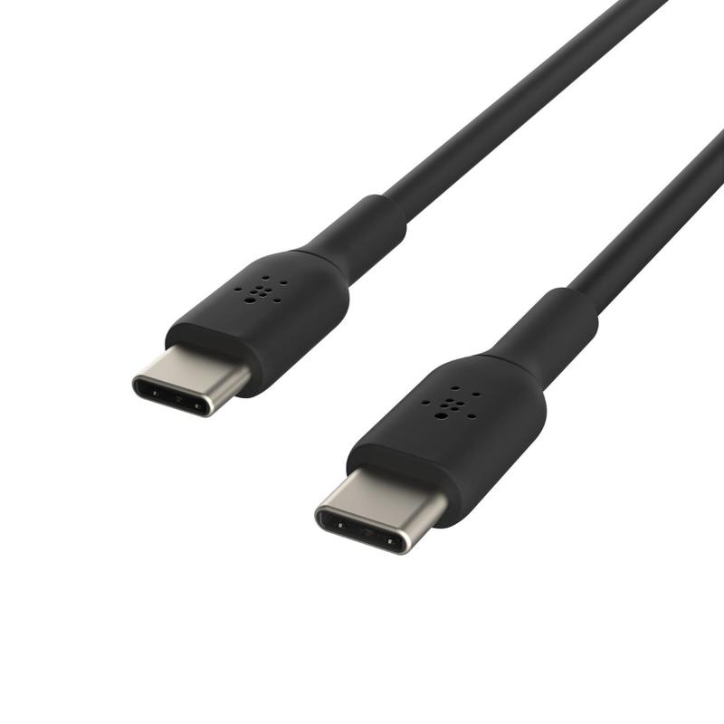 Cable charge rapide et data USB-C vers USB-C 60-65W 1M