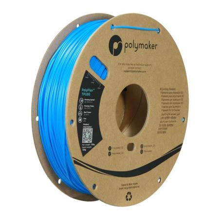Filament Polymaker PolyFlex TPU95A 1.75 mm 750g Bleu