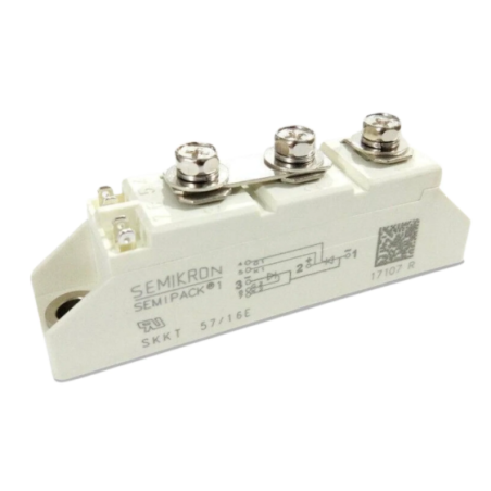 SKKT57/16E - Semikron Thyristor Diode Module 57A 1600V