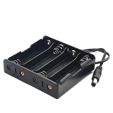 Support pile 4X18650 avec fiche jack