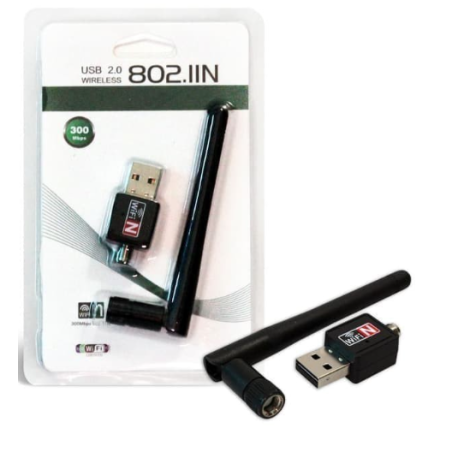 Clé WiFi 300mbps Wireless USB Avec Antenne