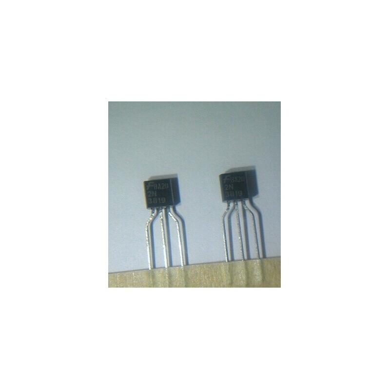 2N3819 Transistors JFET RF 25V 10mA