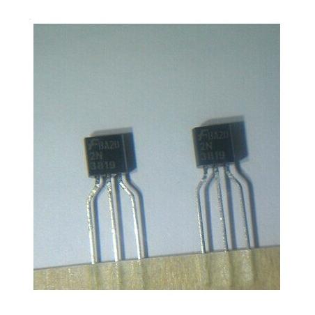 2N3819 Transistors JFET RF 25V 10mA