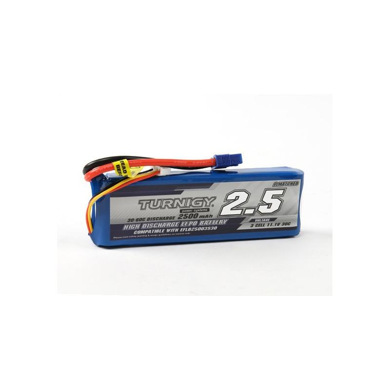 Batterie lipo 2500mAh 3S 30C