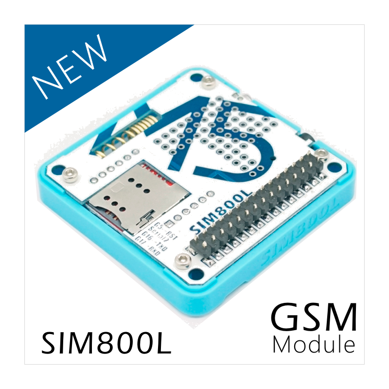 M5Stack GSM SIM800L Stackable IoT Development Board for Arduino ESP32 with MIC & 3.5mm Headphone Jack