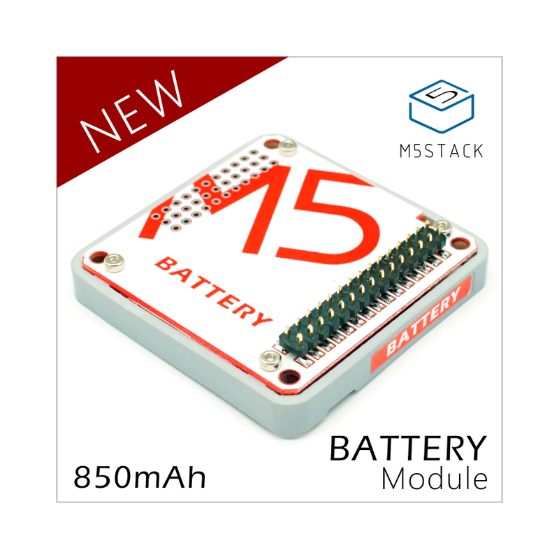 Module Batterie M5Stack pour Arduino ESP32 Core Development Kit Capacity 850mAh IoT