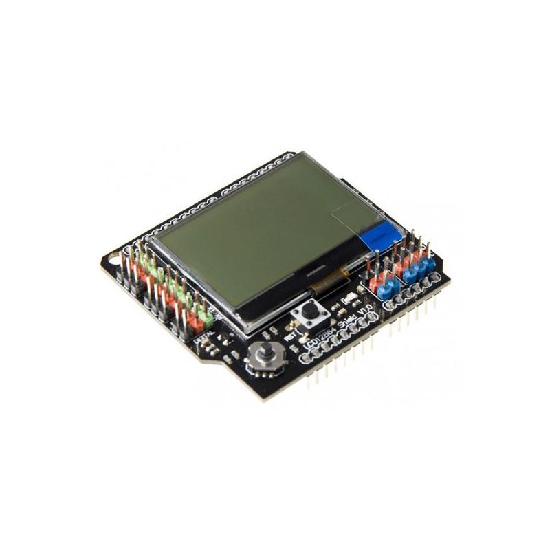 LCD12864 Shield for Arduino DFR0287