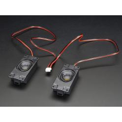 Stereo Enclosed Speaker Set - 3W 4 Ohm