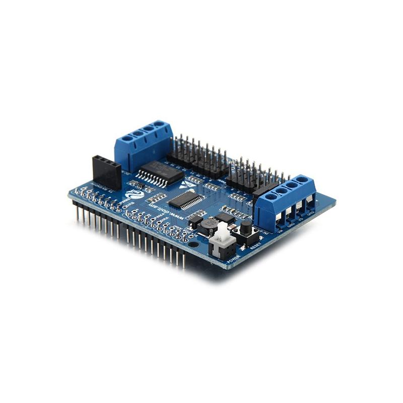 2 Channel Motor + 16 Channel Servo Expansion Board For Arduino