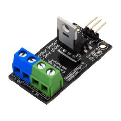 Transistor MOSFET DC Switch Module 5V Logic DC 24V 30A With Optocouplers