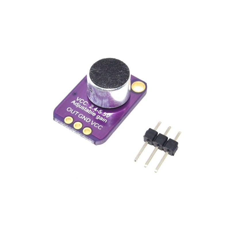 GY-MAX4466 module Micro Electret Amplifier avec gain réglable