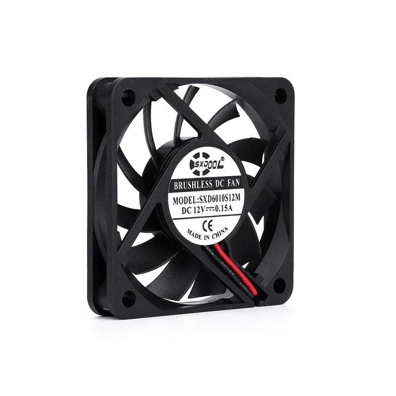 Ventilateur 12V 0.15A 60x60x25mm simple roulement