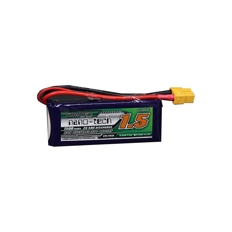 Batterie LIPO 1500MAH 2S 25-50C