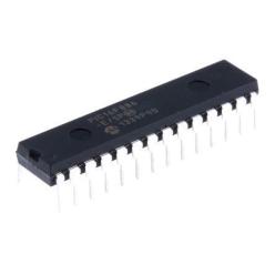 PIC16F886-I/SP Microcontrôleurs 8 bits - MCU 14KB Flash 368 RAM 25 I/O