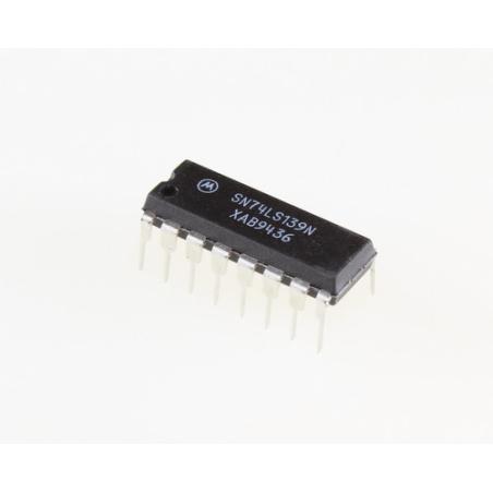 74LS139 DUAL 1-OF-4 DECODER/ DEMULTIPLEXER