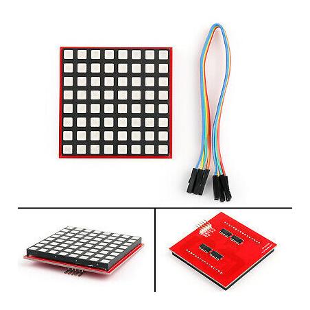 Module matrice led RGB 8X8 pour Raspberry et Arduino