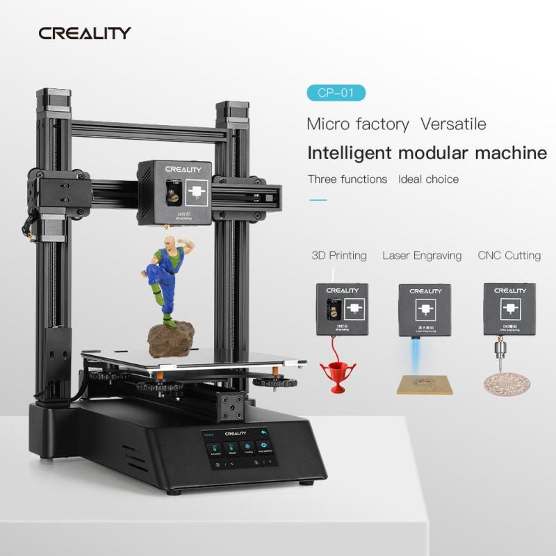 Imprimante 3D Creality CP-01 3D GRAVURE ET CNC