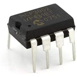 MCP3002 Convertisseurs analogique-numérique - CAN 10-bit SPI Dual Chl IND TEMP