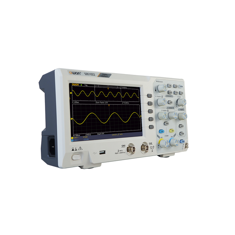 Oscilloscope numérique 2 voies 50MHZ SDS1052