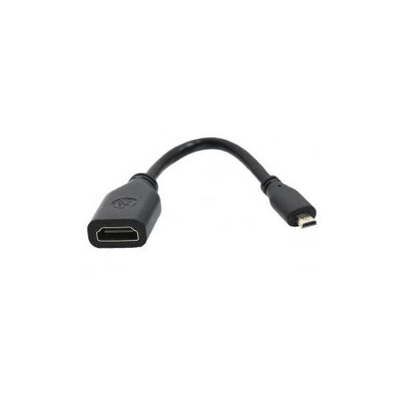 Cable HDMI FEMELLE VERS MICRO HDMI 15CM