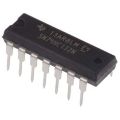 74HC132 Quad 2-input NAND Schmitt Trigger