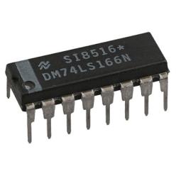 74HC166 HIGH SPEED CMOS LOGIC 8-BIT PARALLEL-IN/SERIAL-OUT SHIFT