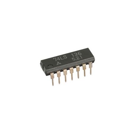 74LS136 QUADRUPLE 2-INPUT EXCLUSIVE OR GATES WITH OPEN-COLLECTOR OUT...