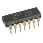 74LS136 QUADRUPLE 2-INPUT EXCLUSIVE OR GATES WITH OPEN-COLLECTOR OUTPUTS