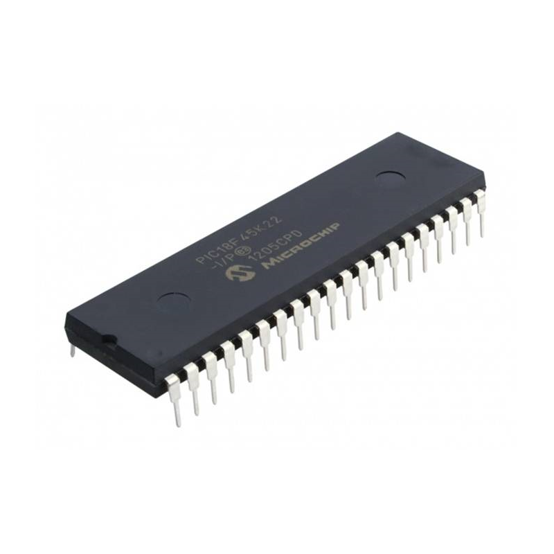 PIC18F45K22-I/P Microcontrôleur 8 bits - MCU 32KB 1536bytes-RAM 8B nanoWatt