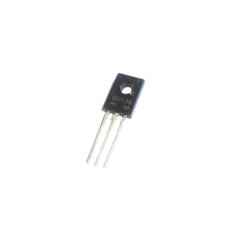 BD136 Transistor simple bipolaire (BJT) PNP 45 V 1.25 W 1 A