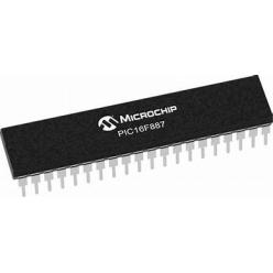 Microcontrôleur PIC16F887-I/P Flash 40-pin 20MHz 14kB
