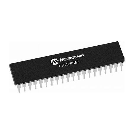 Microcontrôleur PIC16F887-I/P Flash 40-pin 20MHz 14kB