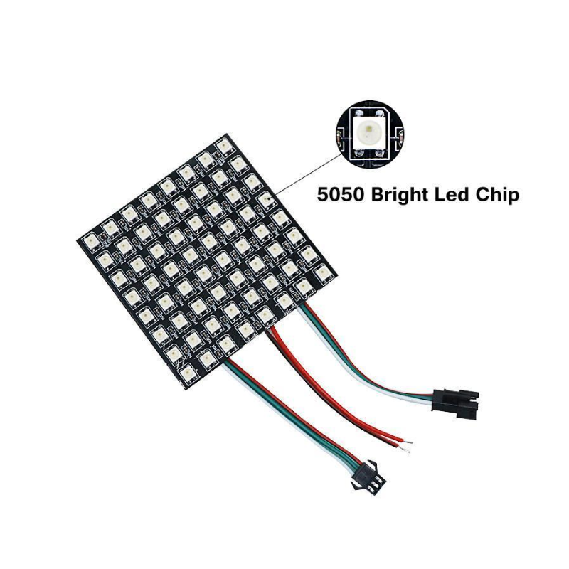 Panneau LED flexible 16X16 RGB 5050