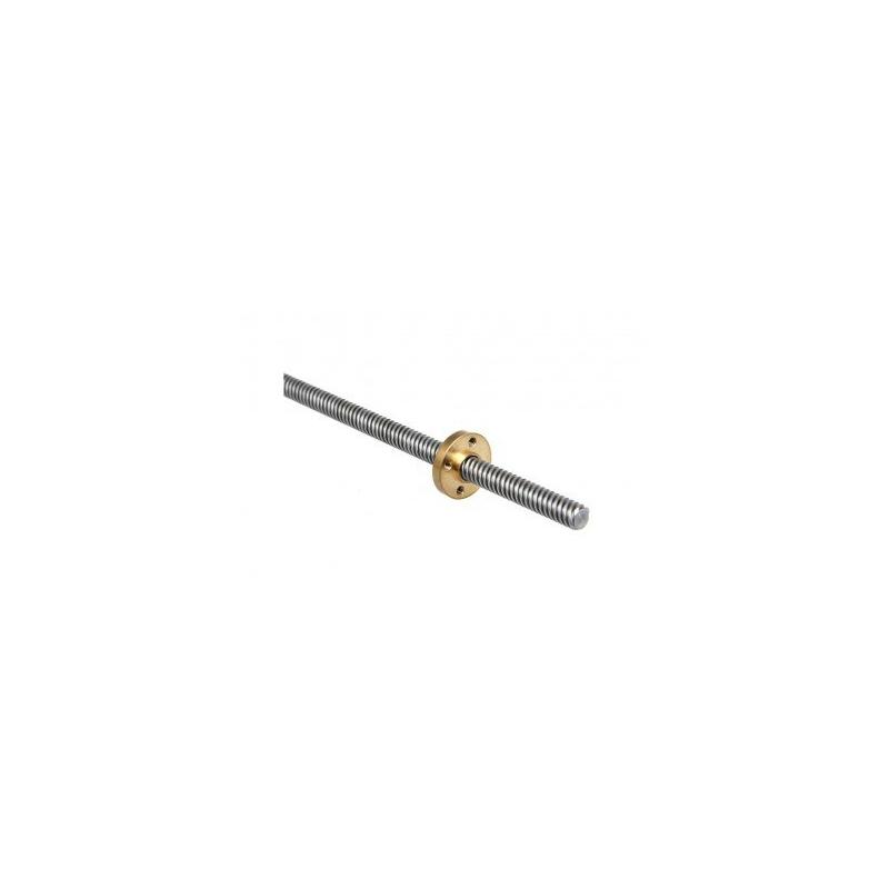 T8 8mm  Lead Screw With Copper Nut 400MM THSL-400-8D