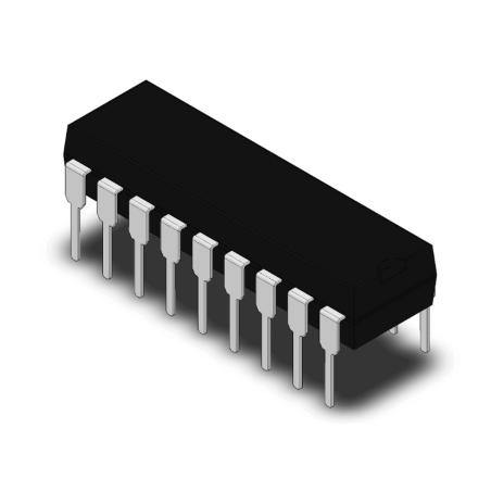 PIC16F87-I/P Flash 18-pin 7kB Microcontroller