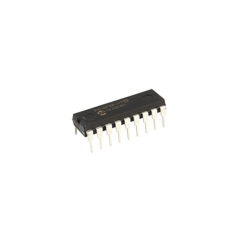 PIC16F88-I/P Flash 18-pin 7kB Microcontroller
