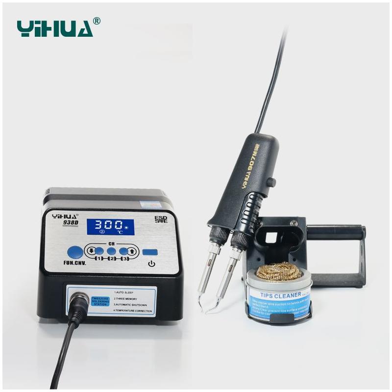 Station de réparation soudage-pince brucelles numérique Yihua 938D