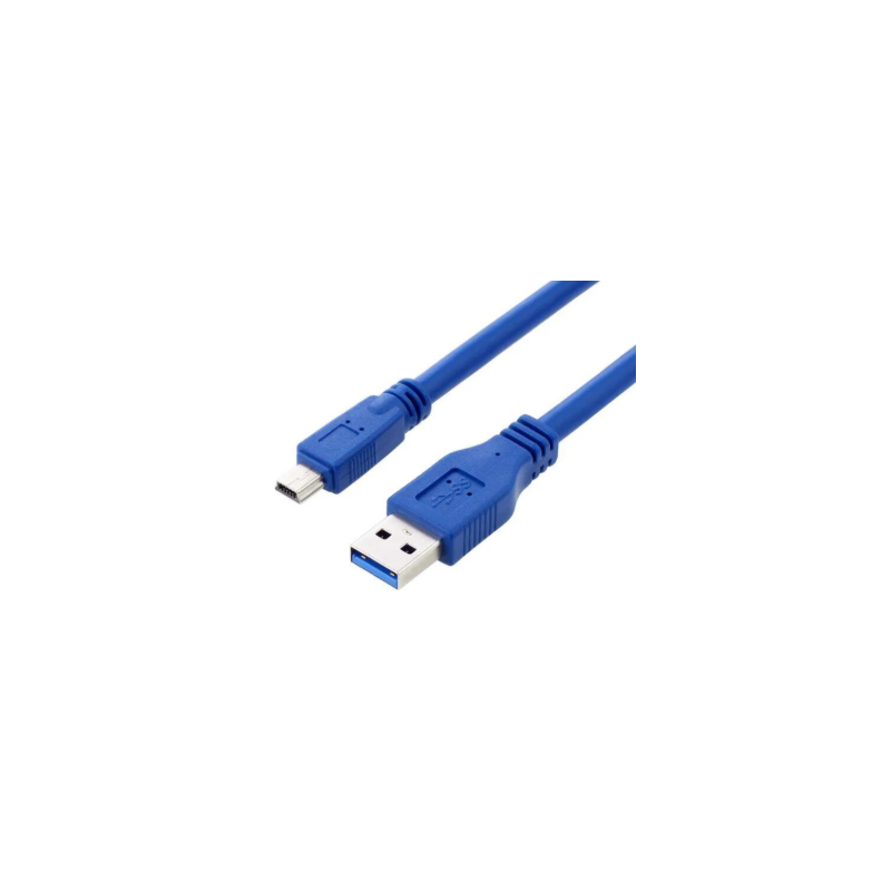 CABLE USB A vers mini USB-B 0.25m