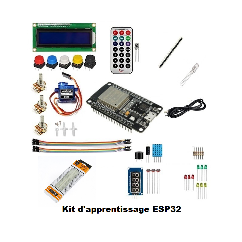 Kit d’Apprentissage à base de ESP32 ESP32-S wifi et bluetooth