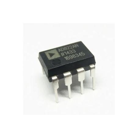 AD822 Single Supply, Rail to Rail Low Power FET-Input Op Amp