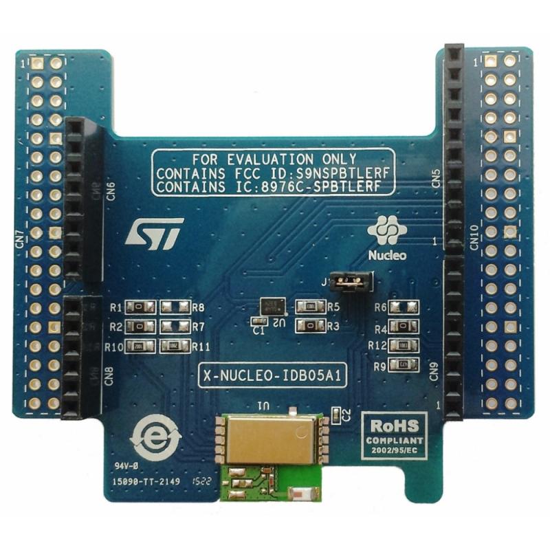 X-NUCLEO-IDB05A1 Bluetooth Low Energy expansion board based on SPBTLE-RF module for STM32 Nucleo