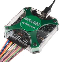 Analog Discovery 2 USB Oscilloscope, Logic Analyzer and Variable Power Supply