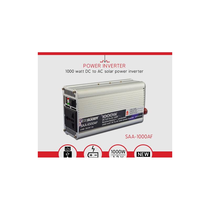 Inverter with Anti-reverse Protection 1000W 12V 220V SAA-1000AF