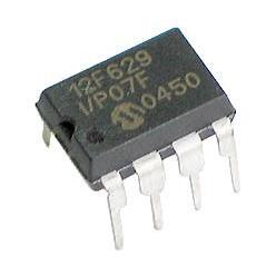 PIC12F629 Flash 8-pin 20MHz Microcontroller