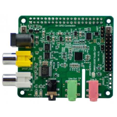 Cirrus Logic Audio Card for Raspberry Pi A +, B+