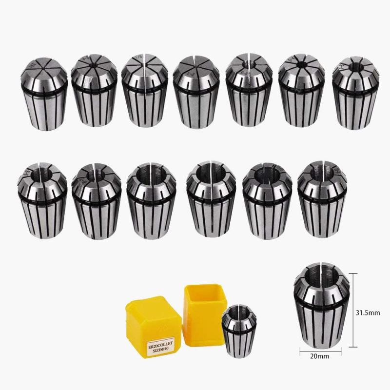 Kit de 13 collet ER20 de 1-13mm