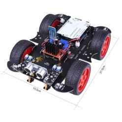 Voiture intelligente Smart Robot Car 4WD Kit Compatible avec Arduino