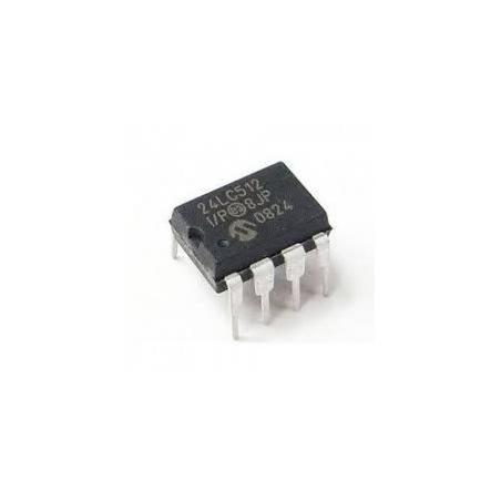 24LC512- I/P EEPROM I2C