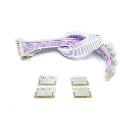 Cable 14P double connecteur femelle nappe 30cm XH2.54