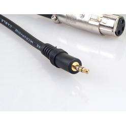 XLR – câble de Microphone 3 broches femelle à 3.5mm